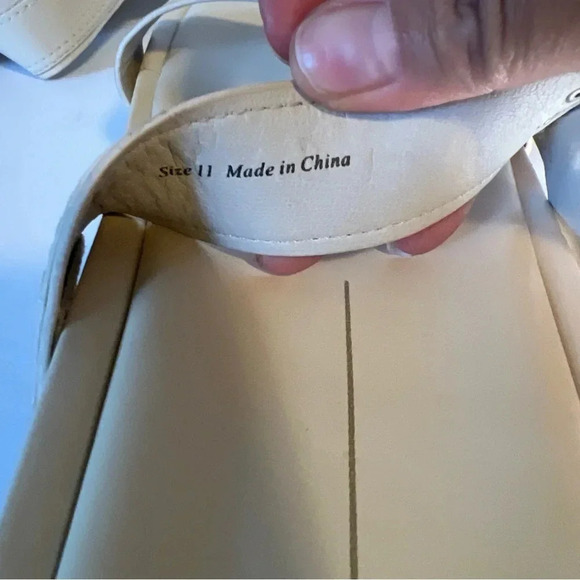 Dolce Vita Womens CICILY Cream Sandals Women’s Size 11 Summer Slides - Picture 11 of 13